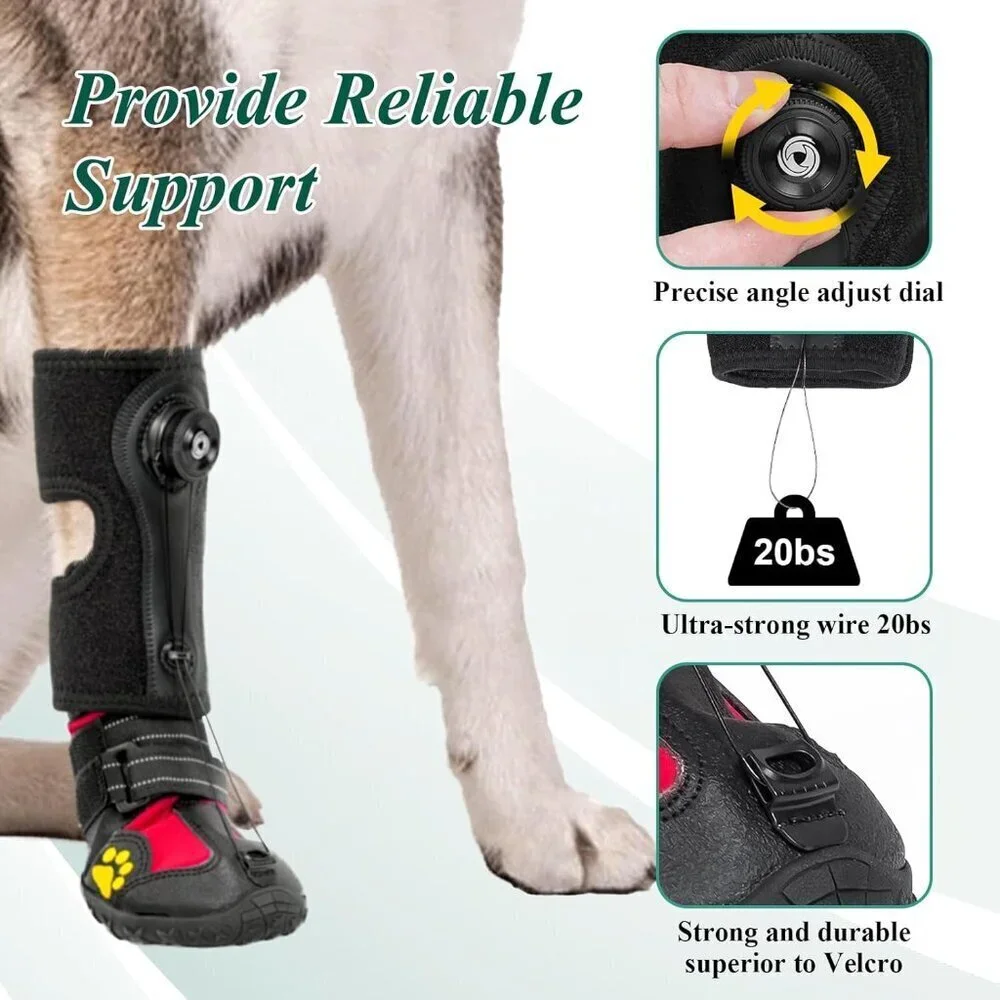 Drop Foot Brace with Reel(No Knuckling Boot Brace)